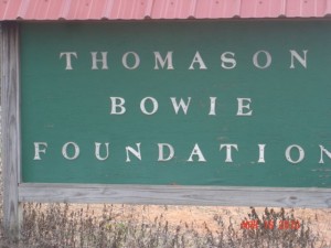 Foundation sign